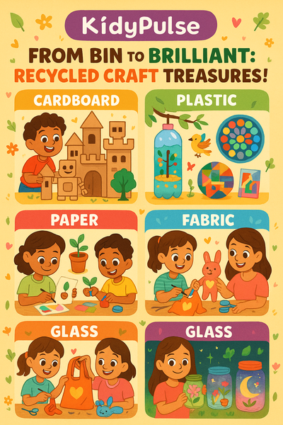 infographic for igniting creativity and connection by crafting green