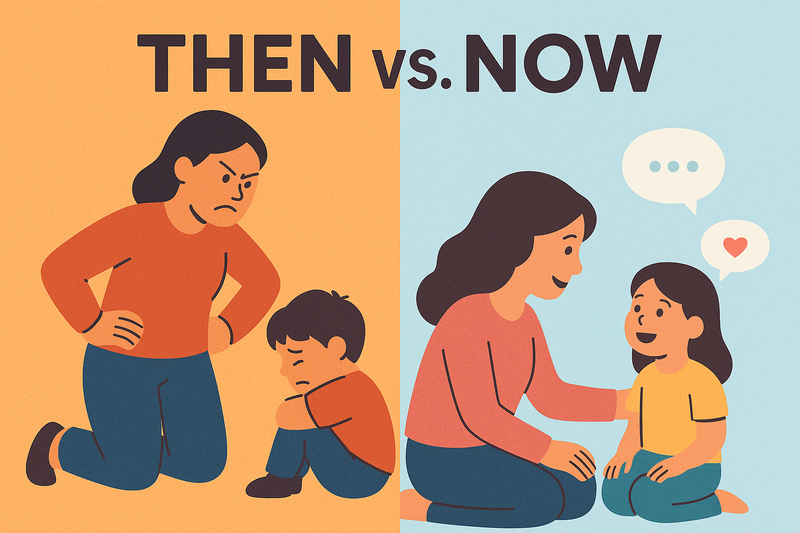 Then vs. Now: Why Parenting Styles Have Changed Over Time